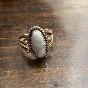 Howlite Ring